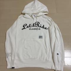 ナノユニバース Champion × Let it Ride パーカー ホワイトのサムネイル