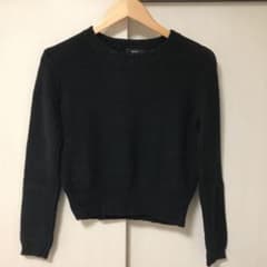 EMODA  ニットセーター　ブラックのサムネイル