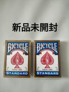 未使用 Bicycle Standard トランプ 24個セット 新品未開封 BICYCLE STANDARD トランプ 2個セット バイスクル - メルカリ