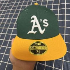 New Era 59FIFTY キャップ 7 1/4 緑/黄色のサムネイル