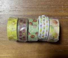 在庫数＊1点のみ 【154】 海外 マステ 芯無し PET マスキング