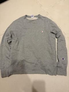 Champion グレー クルーネックスウェットのサムネイル