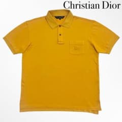 Christian Dior MONSIEUR 90s 半袖 ポロシャツ L 黄 - メルカリ
