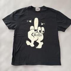 WEIRDO GROWN-UP Tシャツ ブラック XLサイズのサムネイル