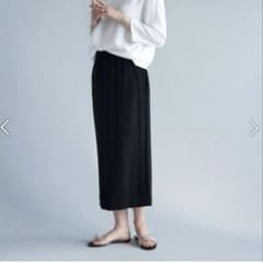 SAQUI ストレートスカート ブラック size38 - メルカリ