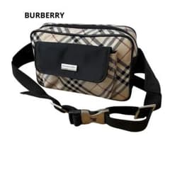 週末限定値下げ！BURBERRY バーバリーノバチェック ウエストバッグ 週末限定値下げ！BURBERRY バーバリーノバチェック ウエストバッグ