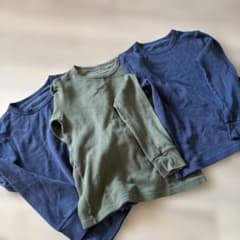 UNIQLO HEATTECH EXTRA WARM 長袖 140 3枚セットのサムネイル