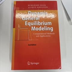 Dynamic General Equilibrium Modeling 2ndのサムネイル