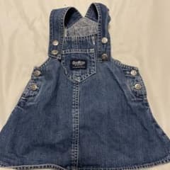 OshKosh B'gosh デニムオーバーオールワンピース 75cmのサムネイル