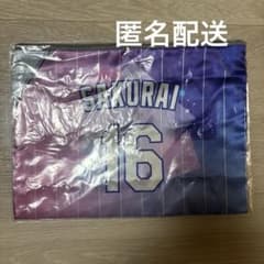 ドラ恋　中日ドラゴンズ 櫻井頼之介16番 ポーチのサムネイル