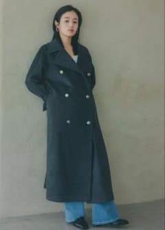 新品タグ】スナイデル ウールカシミヤスタンドカラーコートSWFC255037