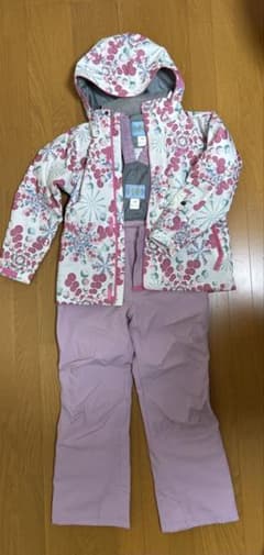 子ども用スキーウェア セット 150サイズ 薄ピンクのサムネイル