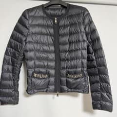 MONCLER モンクレール ライトダウンジャケット ビジュー - メルカリ