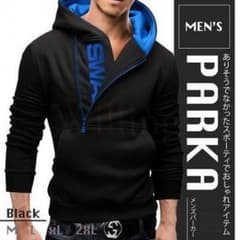 【大きいサイズ有】ジップアップパーカー温かい☆M~３XLのサムネイル