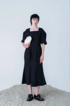 HOUGA wonder dress・BLACKのサムネイル