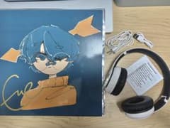 Eve くじ UnderBlue 直筆サイン ポスター 文化 A賞 ヘッドフォン Eve くじ UnderBlue 直筆サイン ポスター 文化 A賞 ヘッドフォン