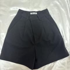MOUSSY タックショートパンツ ブラック サイズ０のサムネイル