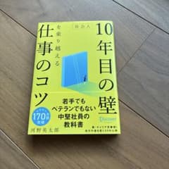 社会人10年目の壁を乗り越える仕事のコツのサムネイル