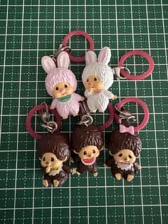 モンチッチめじるしアクセサリー　アナザーカラー　セミコンプリートセットのサムネイル