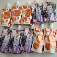 ☆JAえひめ中央 愛媛の果実 飲むゼリー8本 紅プリンセス。ピオーネ