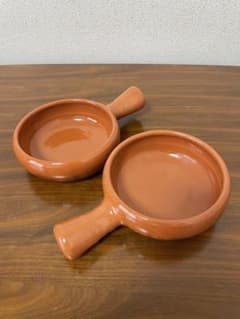 アヒージョ鍋 陶器 　チーズフォンデュ鍋　2個セットのサムネイル