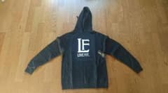 LIVEFIT パーカー Die Strong Hoodie Blackのサムネイル