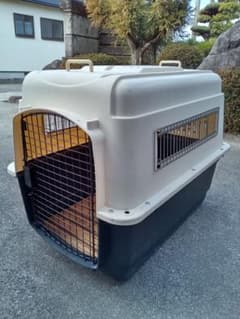 【美品】乗車時使用のみ　おまけ付き　カラーバリケンネル　MLサイズ？？　シャトルのサムネイル