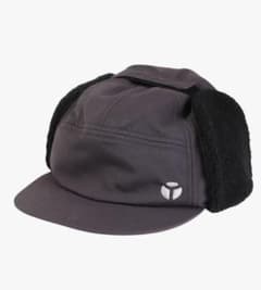 YAK PAK 耳当て付きグレーキャップ　ジュニアのサムネイル