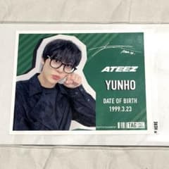 ATEEZ アチズ ラベル缶 第2弾 ステッカー サイン入り ユノ - メルカリ