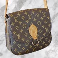 r*1様 ルイヴィトン ショルダーバッグ サンクルーGM M51242 刻印TH