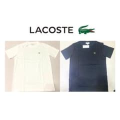 大人気！LACOTE　ラコステ　シンプルTシャツ（白）　半袖　TH175ELのサムネイル