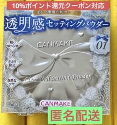 CANMAKE 캔 메이크 클리어 베일 세팅 파우더 01