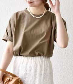 SHIPS anyUVカット/接触冷感/USAコットン ツイスト TEEのサムネイル