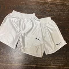 プーマ ナイキサッカーパンツ 白　130140のサムネイル