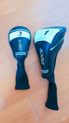 ゼクシオ　ヘッドカバー　1W,3Wのサムネイル