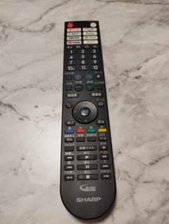 SHARP テレビ用リモコン Gガイド付きのサムネイル