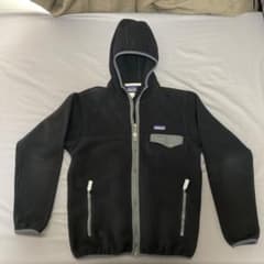 patagonia シンチラ パタゴニア フリース ジップパーカー ブラック sのサムネイル