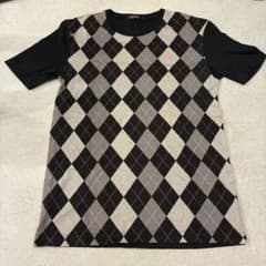 BURBERRY BLACK LABEL アーガイル柄 半袖Tシャツ 2 - メルカリ