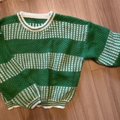 グリーンニット|春服のサムネイル