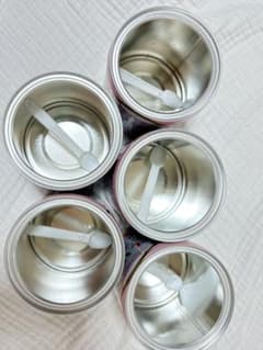 ミルク缶 ※空き缶です※ 和光堂 はいはい 5缶セット - メルカリ