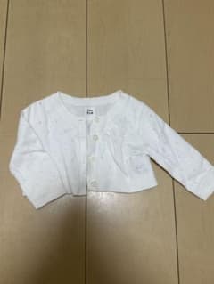 baby GAP カーディガン ホワイト 0-3ヶ月のサムネイル