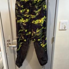 adidas フリース パンツ 総柄 Mのサムネイル