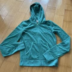 ♡*様 l*a様 ♡*様 Juicy Couture ベロアパーカー ターコイズ - メルカリ
