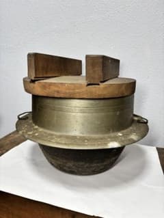 羽釜 レトロ 当時物 蓋付き 古道具 - メルカリ