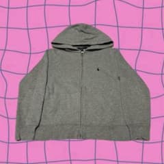 00s Ralph Lauren 短丈 ジップパーカー swag drip - メルカリ