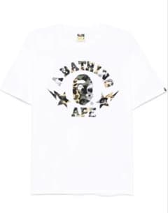A BATHING APE カモフラロゴ Tシャツのサムネイル