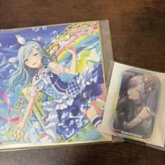 プロジェクトセカイ日野森雫 色紙 缶バッジ セットのサムネイル