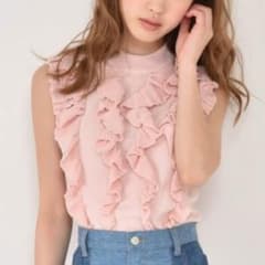 専用♡    titty&Co ティティアンドコー フリルニットプルオーバーのサムネイル