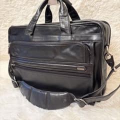 ✨美品✨TUMI トゥミ　ビジネスバッグ　ナパレザー　ブラック 96130D4 TUMI トゥミ ビジネスバッグ ナパレザー 96130D4 2way 大容量 - メルカリ