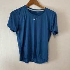 NIKE レディース Tシャツ ブルー Mのサムネイル